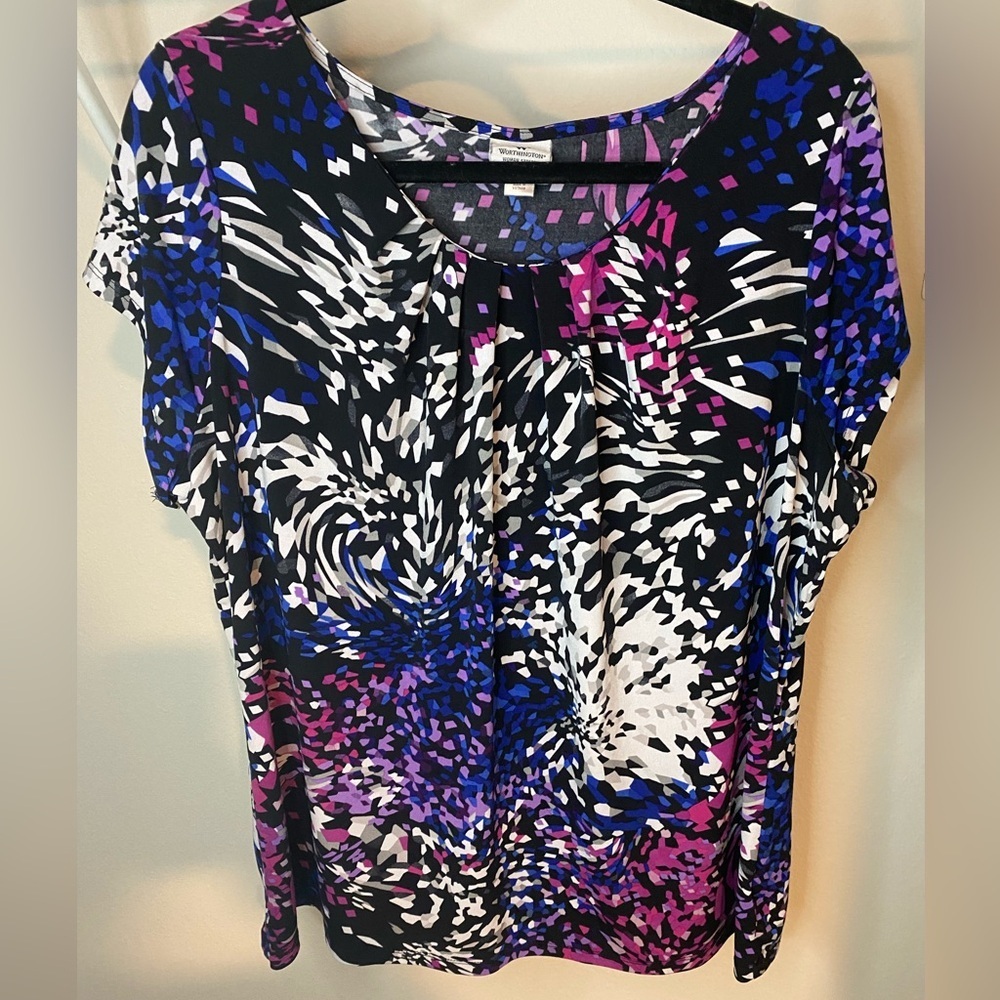 Abstract Splatter top